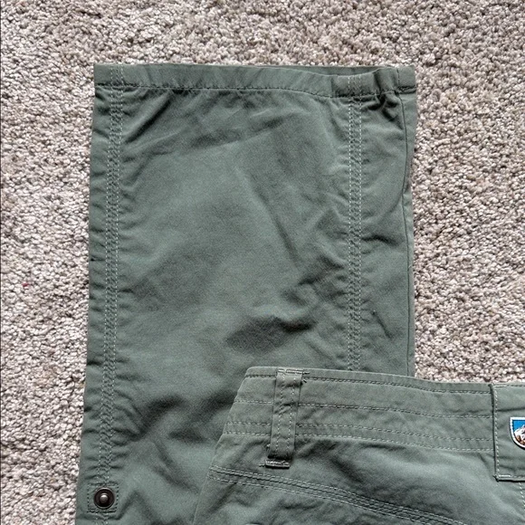 KÜHL Women's Green Trekr™ Capri Pants Hiking Outdoor Gorpcore size 6 - Picture 6 of 16
